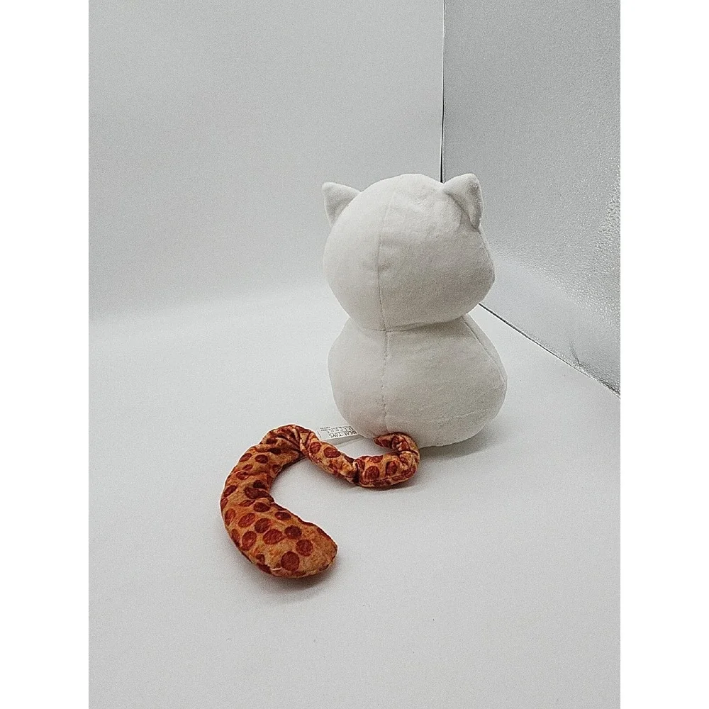 Fun Express Plush Cat Pizza‎ Glasses And Tail Smoke Free Home EUC